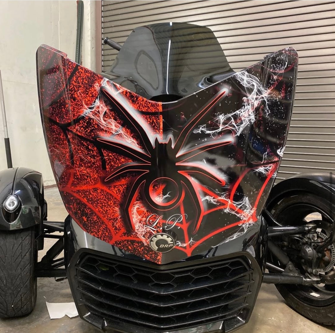 Spyder Custom Vinyl Wrap