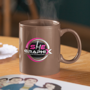 Stylish Brown Coffee Mug